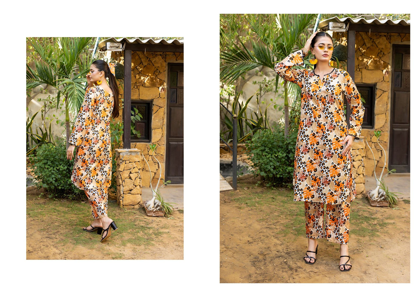 Regalia Identic Separates Unstitched Printed Lawn 2Pc Suit vol4