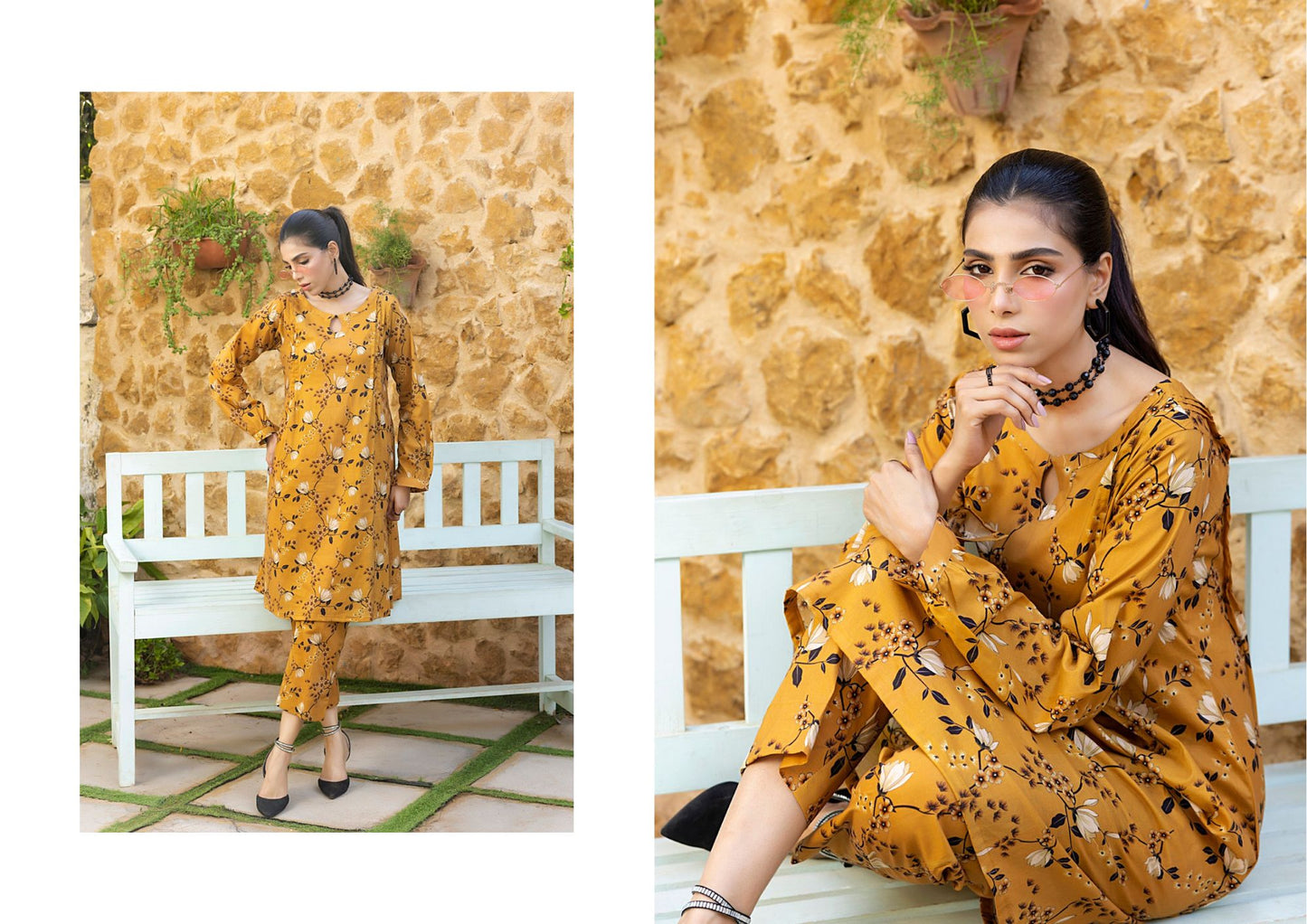 Regalia Identic Separates Unstitched Printed Lawn  2Pc Suit vol4