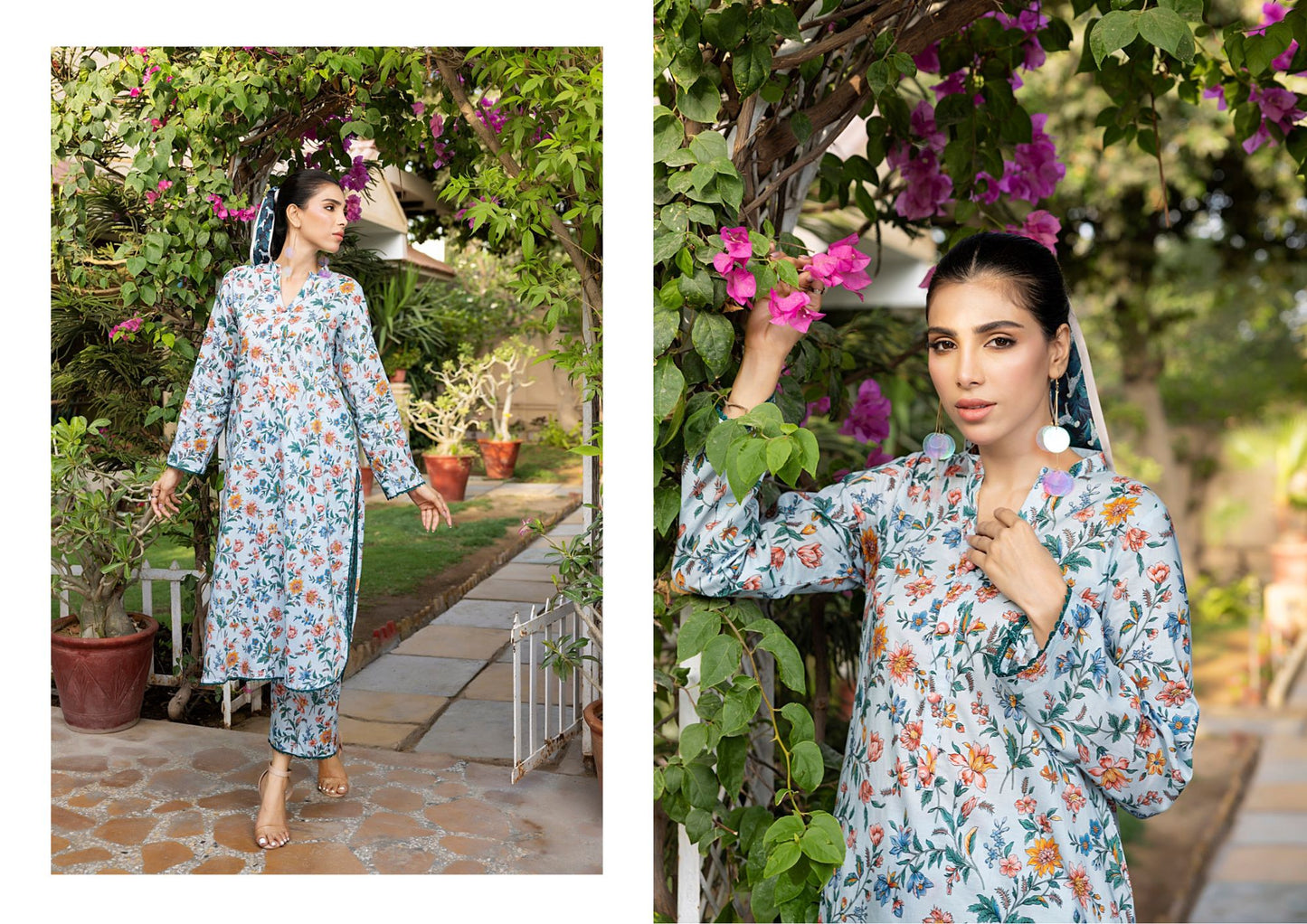 Regalia Identic Separates Unstitched Printed Lawn  2Pc Suit vol4