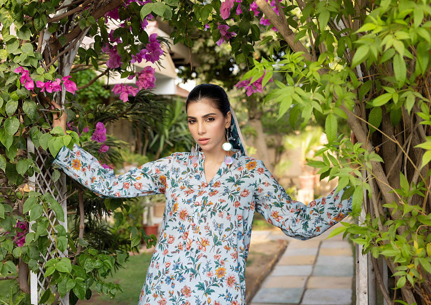 Regalia Identic Separates Unstitched Printed Lawn  2Pc Suit vol4