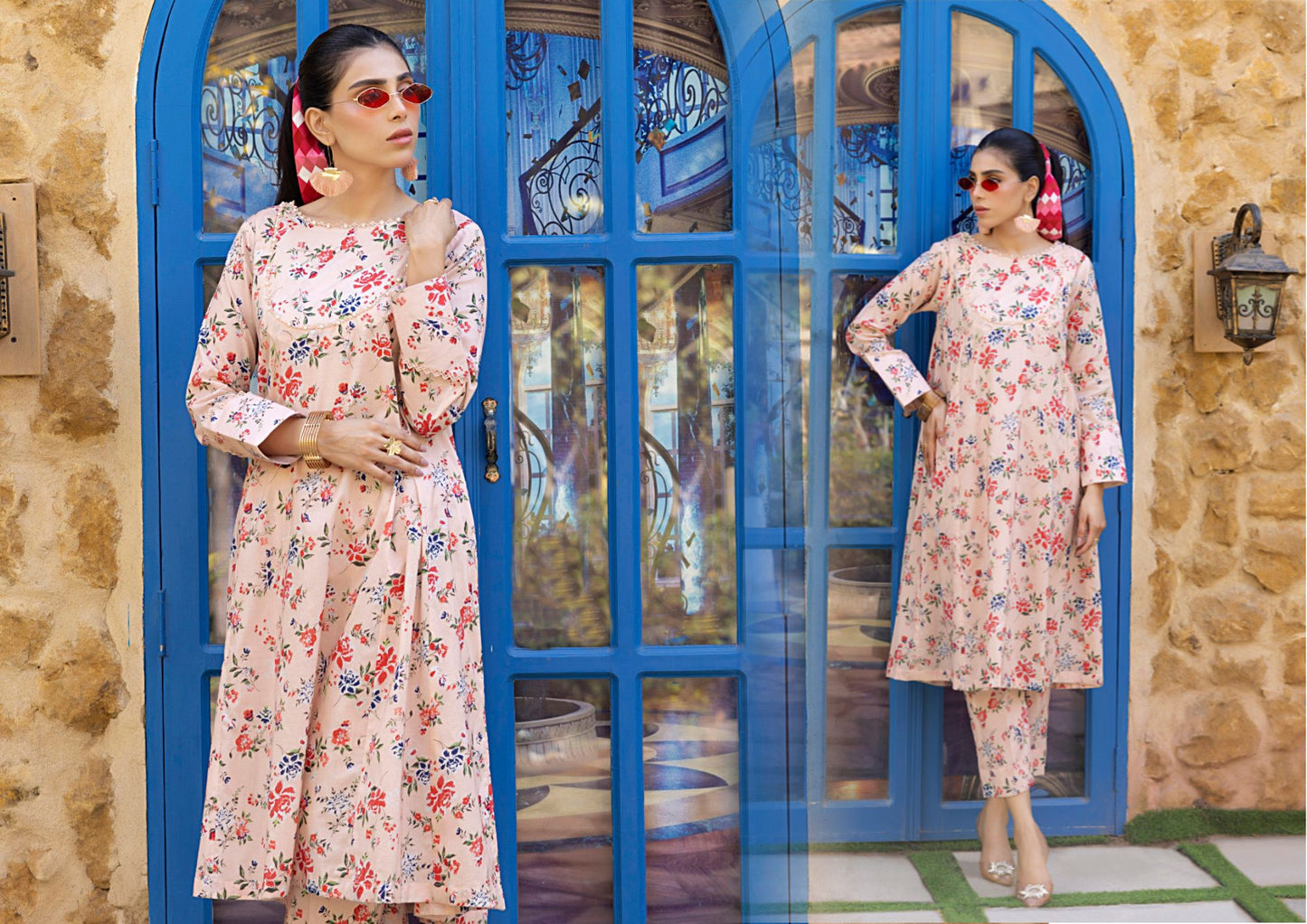 Regalia Identic Separates Unstitched Printed Lawn 2Pc Suit vol4