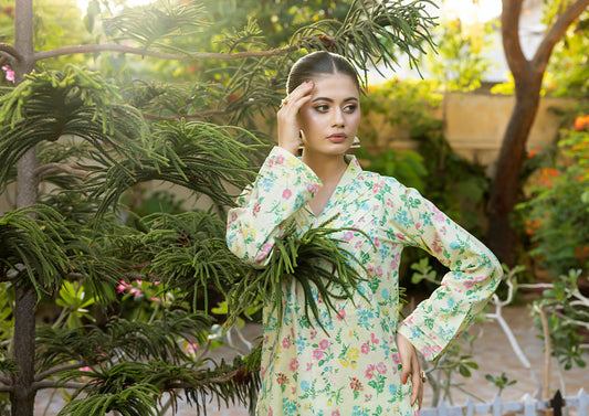 Regalia Identic Separates Unstitched Printed Lawn  2Pc Suit vol4