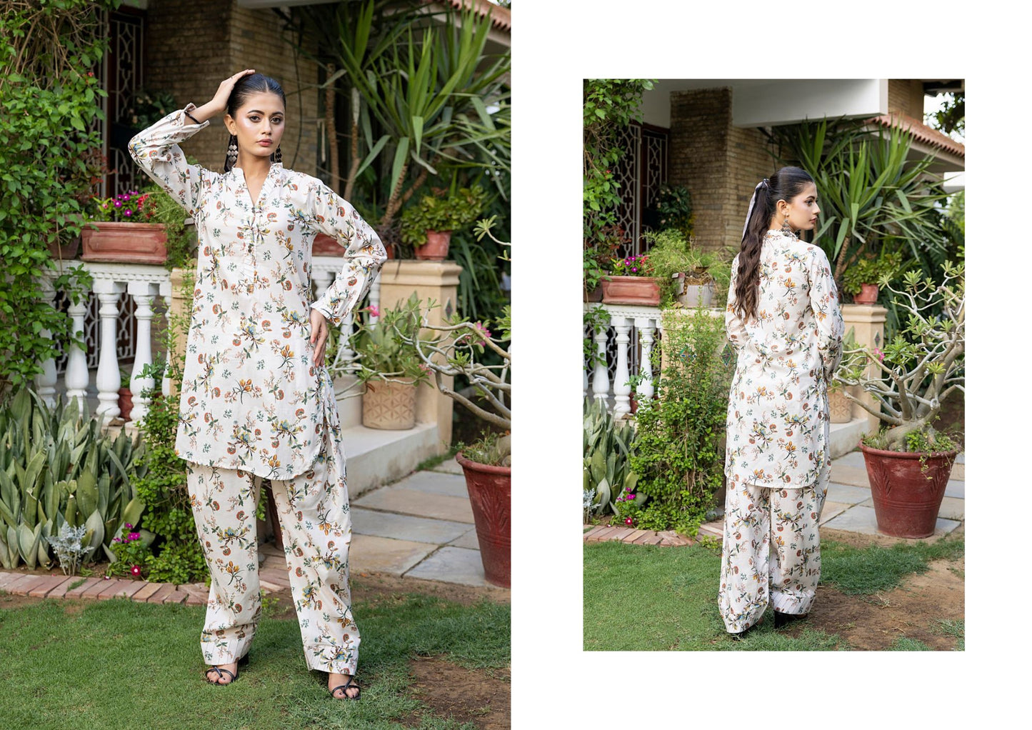 Regalia Identic Separates Unstitched Printed Lawn  2Pc Suit vol4