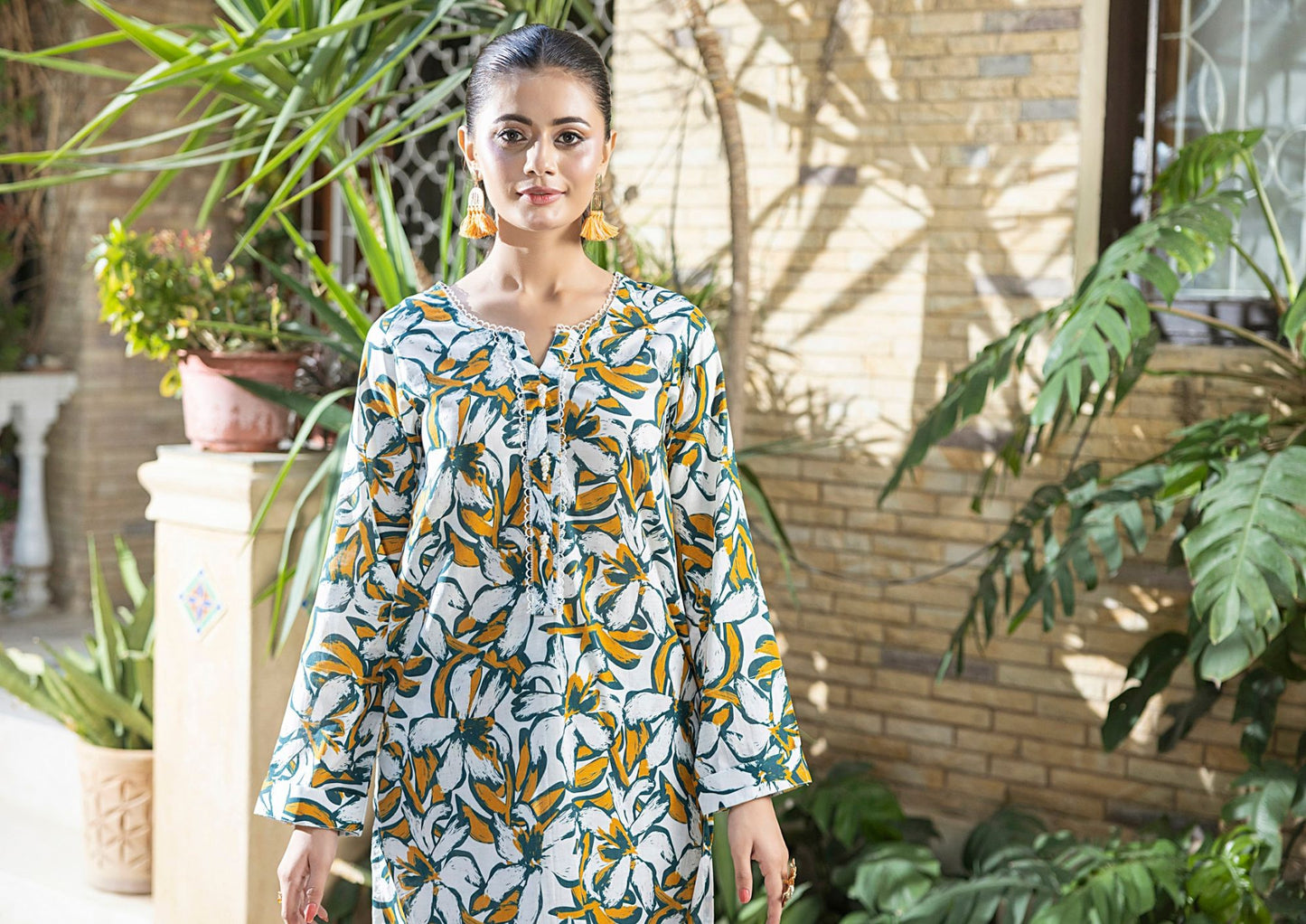 Regalia Identic Separates Unstitched Printed Lawn  2Pc Suit vol4