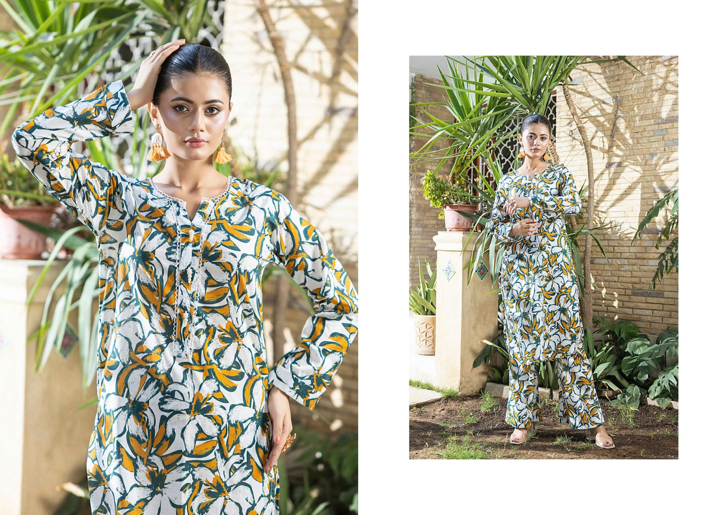 Regalia Identic Separates Unstitched Printed Lawn  2Pc Suit vol4