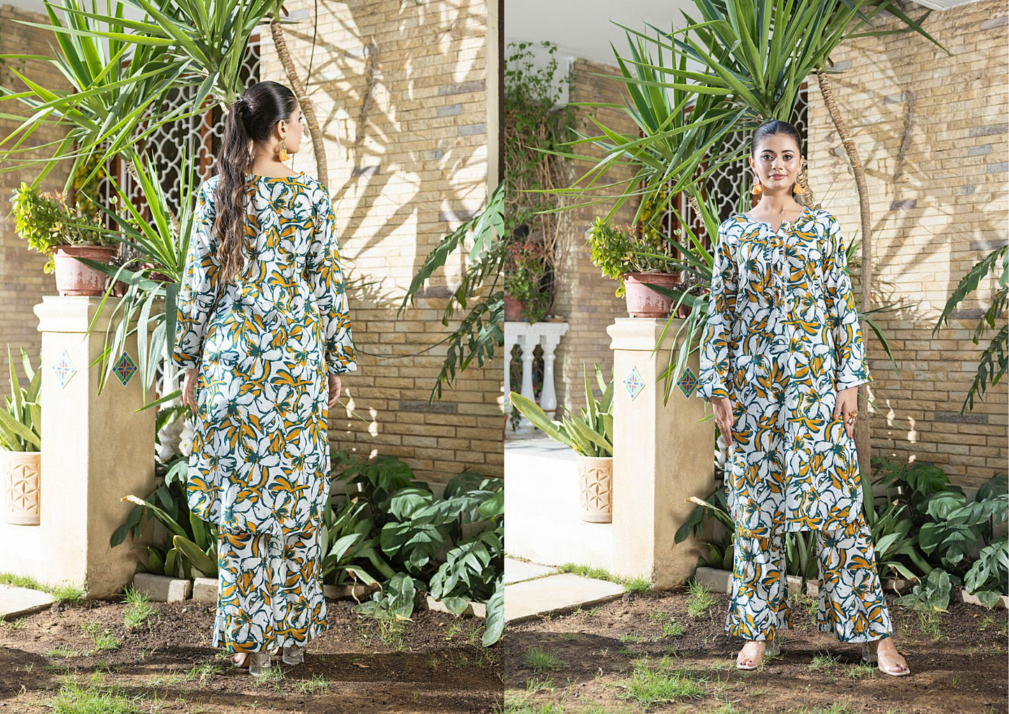 Regalia Identic Separates Unstitched Printed Lawn  2Pc Suit vol4