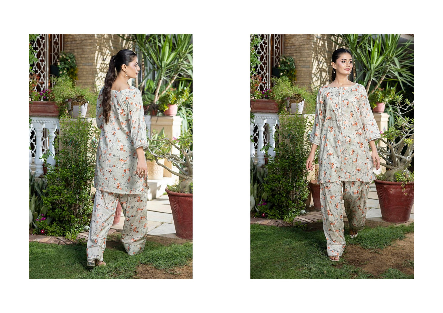 Regalia Identic Separates Unstitched Printed Lawn  2Pc Suit vol4