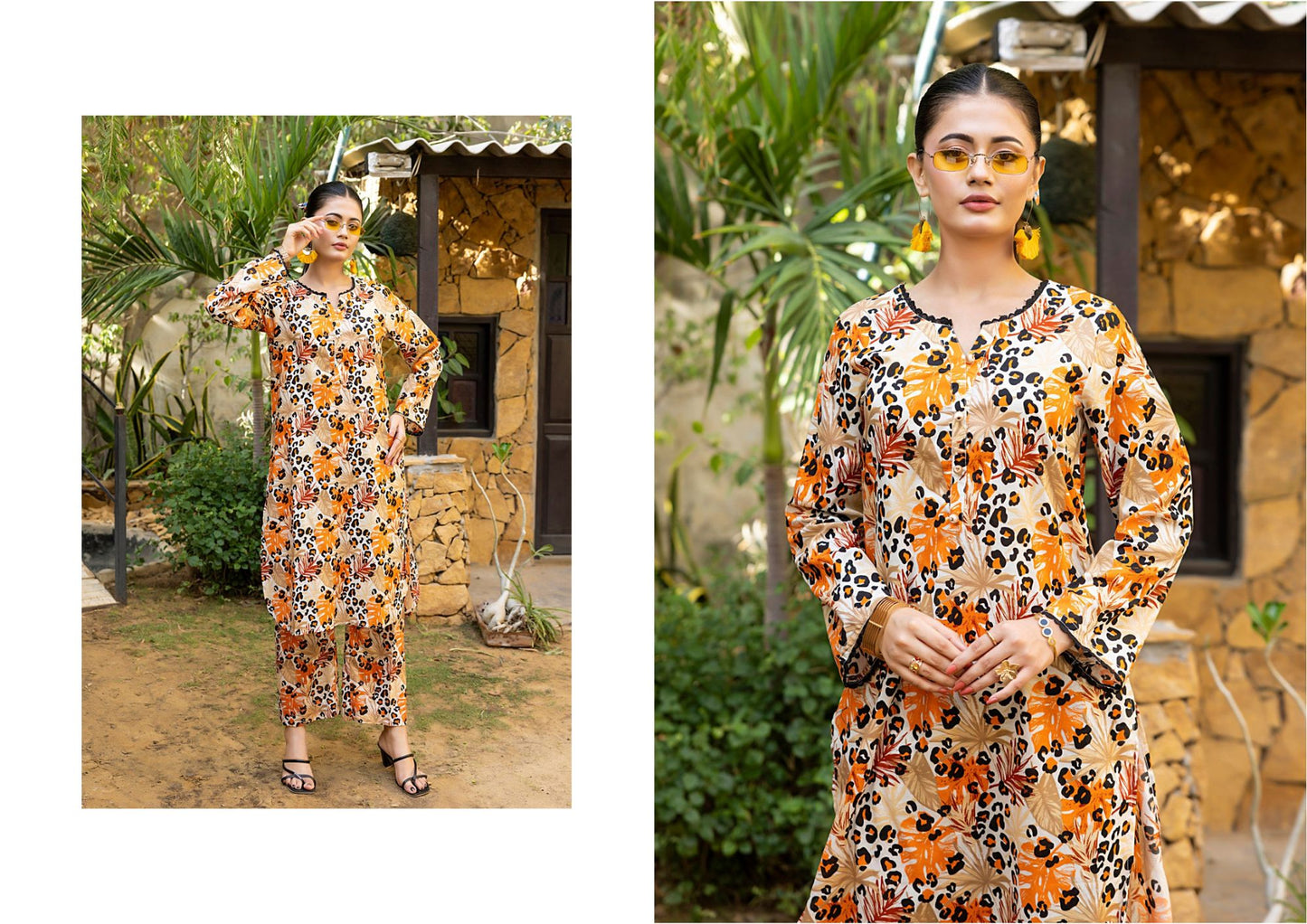 Regalia Identic Separates Unstitched Printed Lawn 2Pc Suit vol4